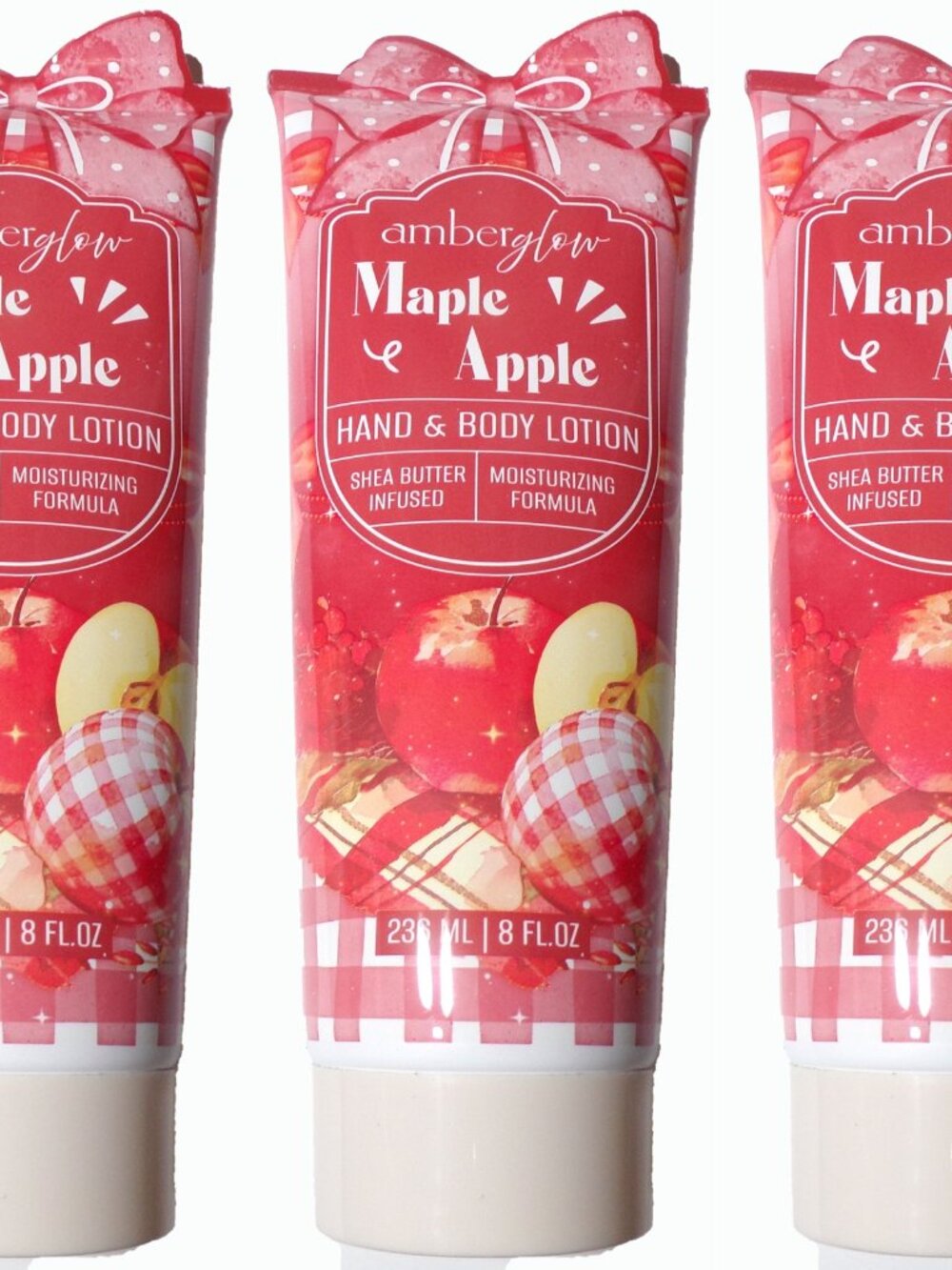 Amber Glow Maple Apple Hand & Body Lotion 3-Pack, 16 fl. oz.